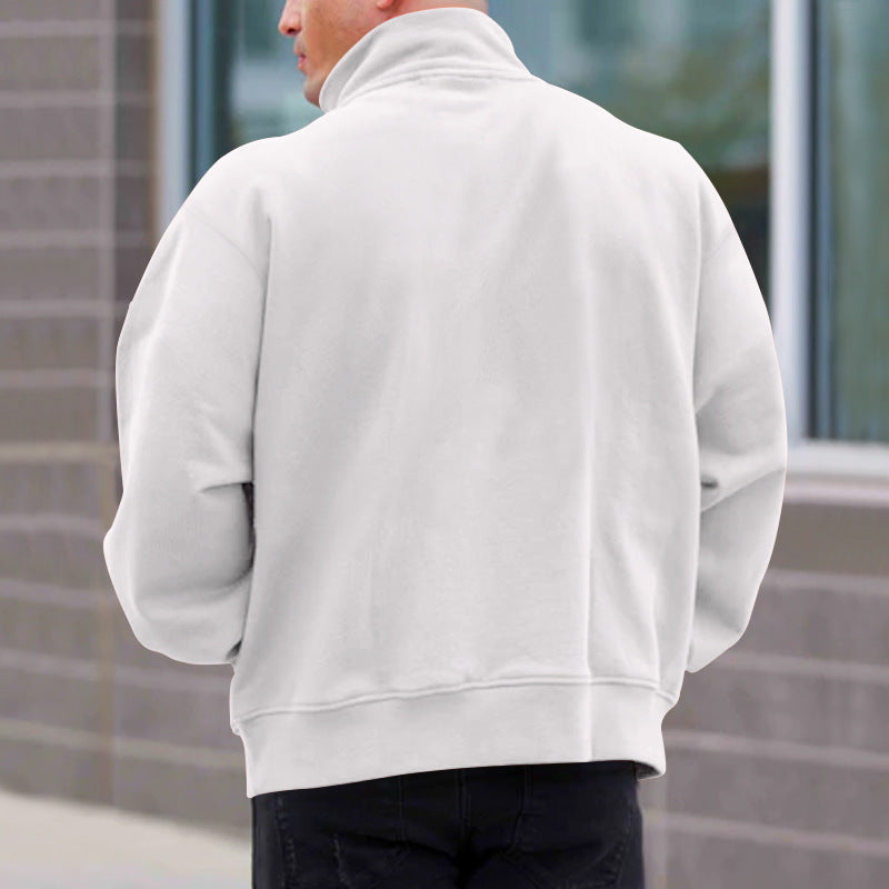 Lucas – Sudadera de Media Cremallera Hombre