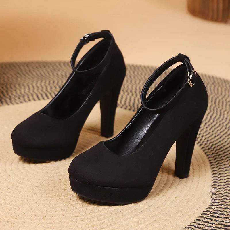 Camila – Tacones de Plataforma con Pulsera para Mujer