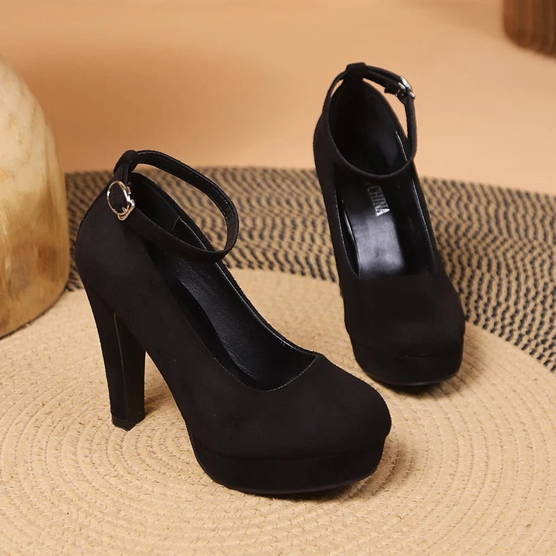 Camila – Tacones de Plataforma con Pulsera para Mujer