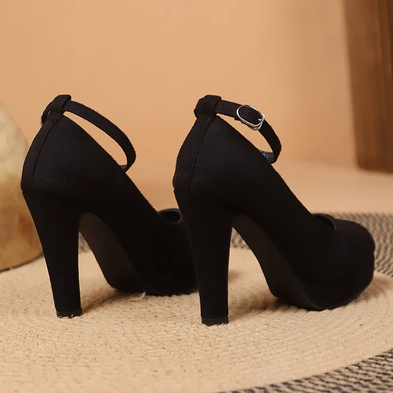 Camila – Tacones de Plataforma con Pulsera para Mujer
