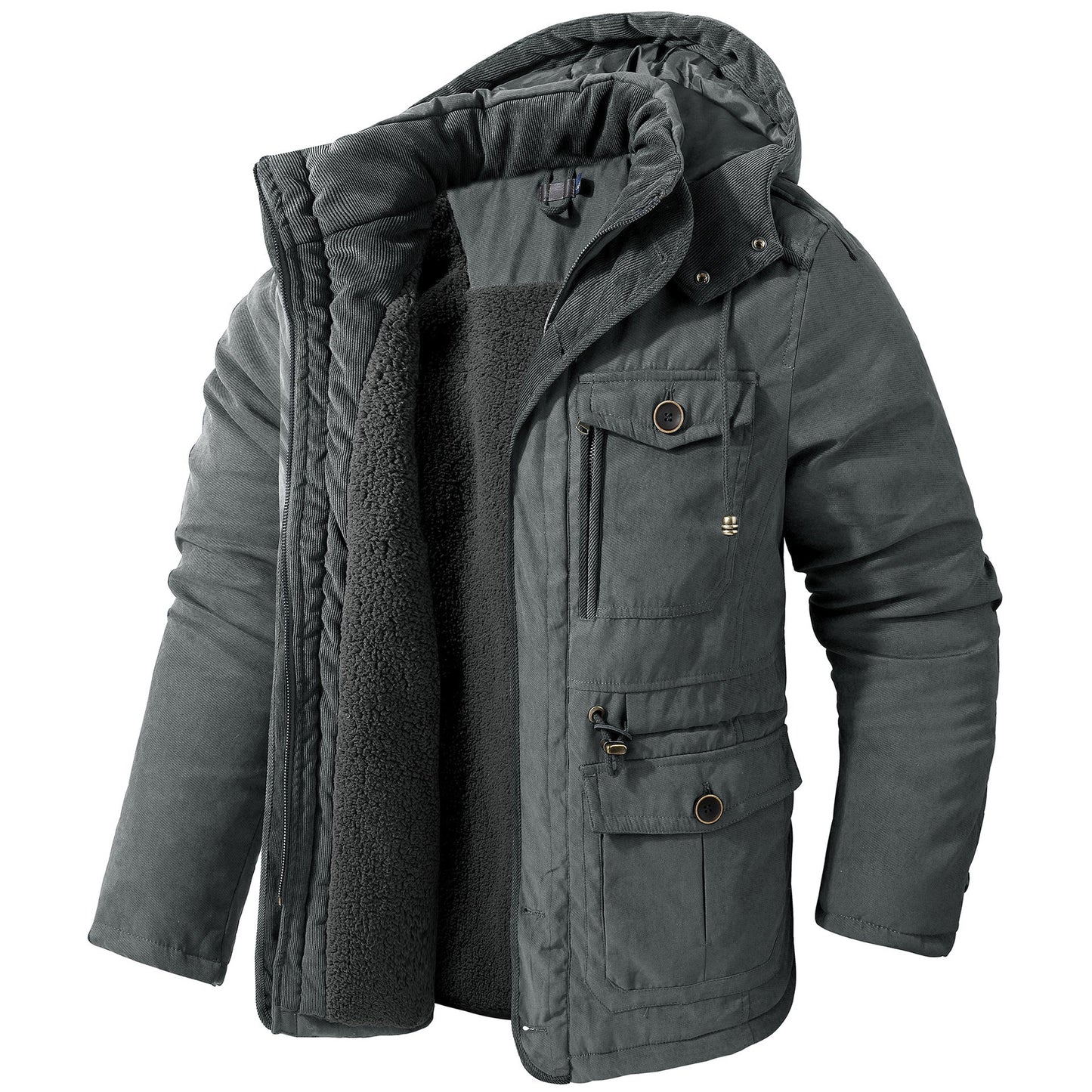 Martín - Chaqueta acolchada para hombre con capucha