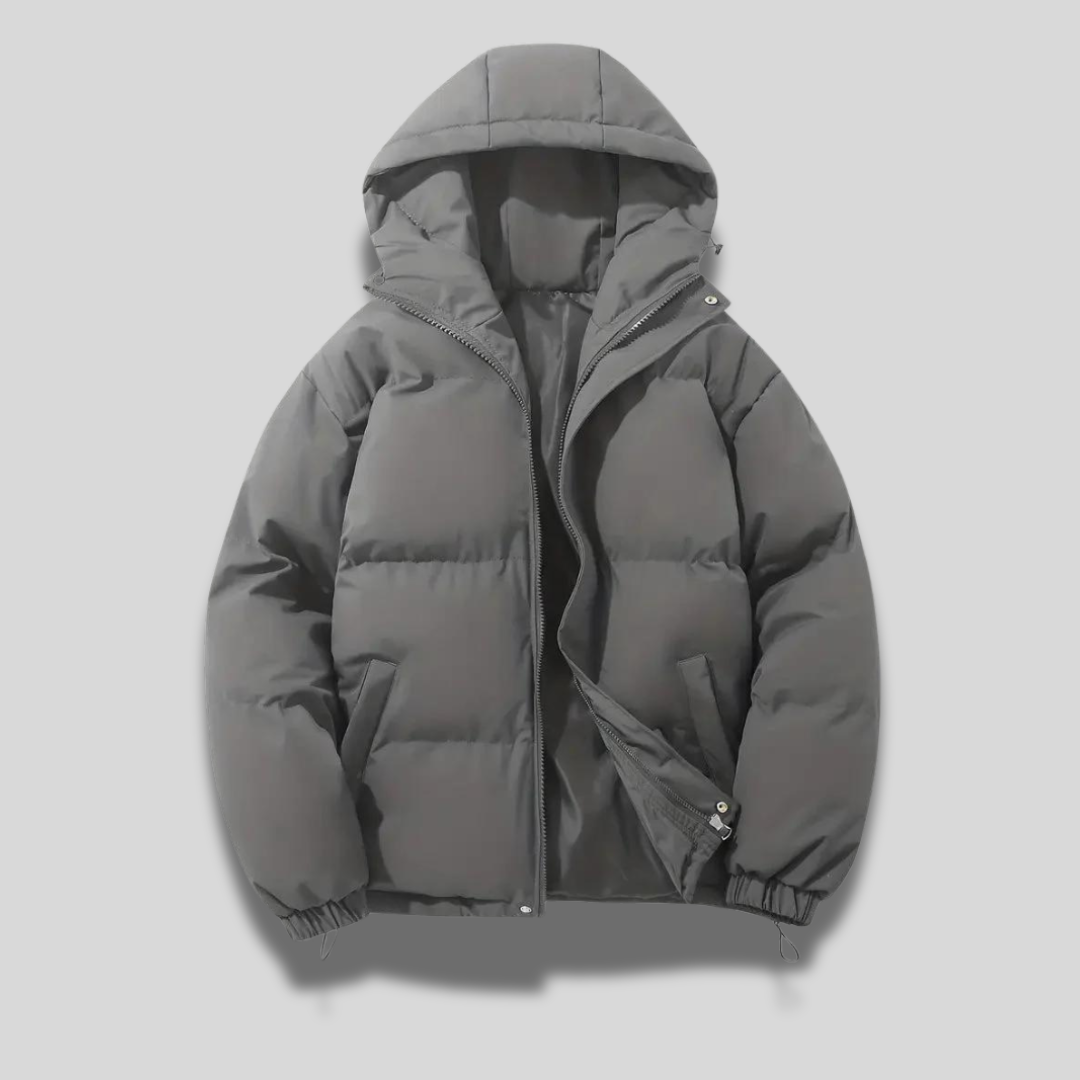 Alejandro - Chaqueta acolchada con capucha para hombre