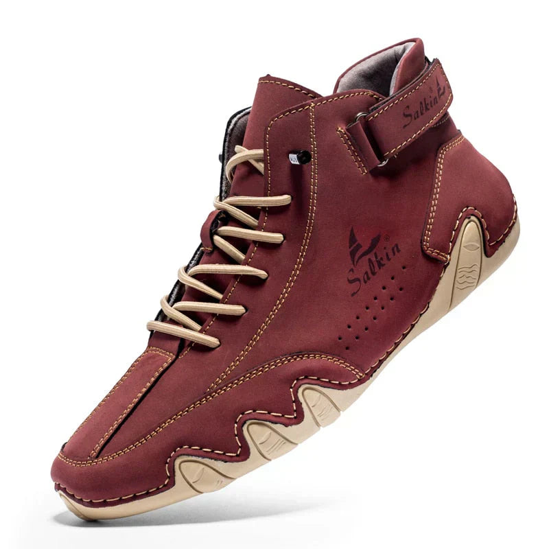 Saúl – Zapatillas de Cuero Deportivo para Hombre