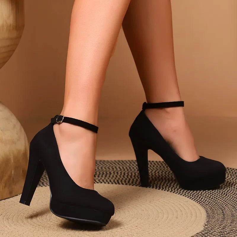 Camila – Tacones de Plataforma con Pulsera para Mujer