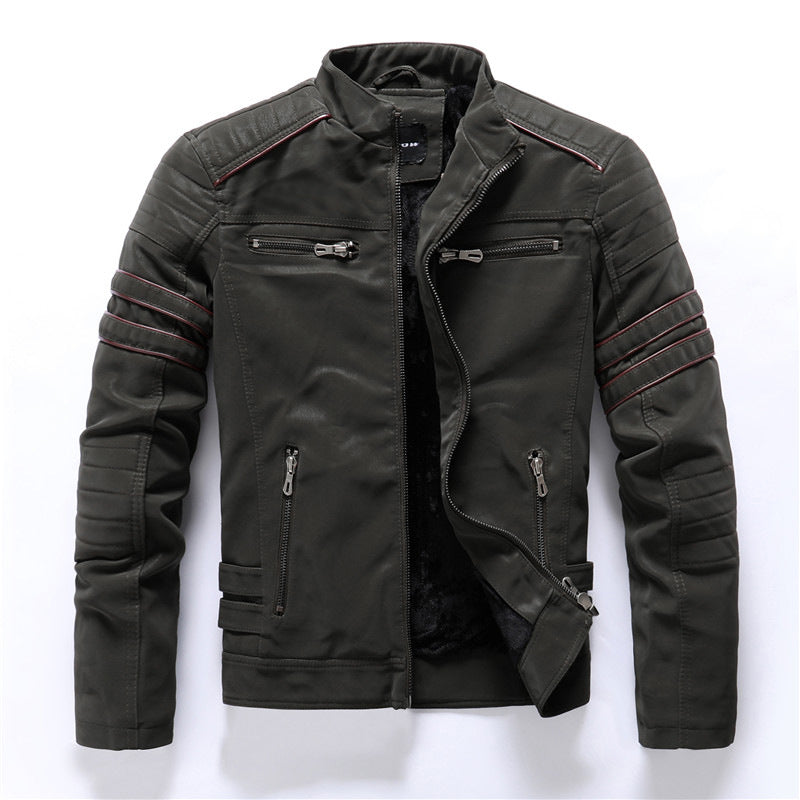 Marco - Chaqueta de hombre estilo motero