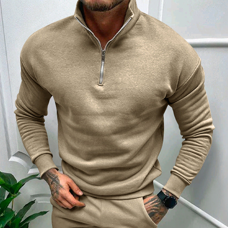 Lucas – Sudadera de Media Cremallera Hombre