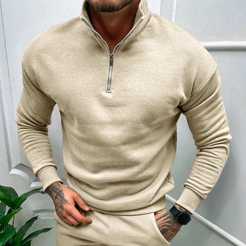 Lucas – Sudadera de Media Cremallera Hombre