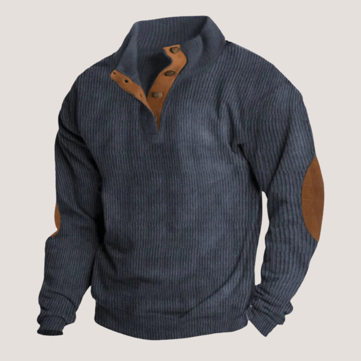 Julián – Jersey de Punto con Cuello Abotonado para Hombre