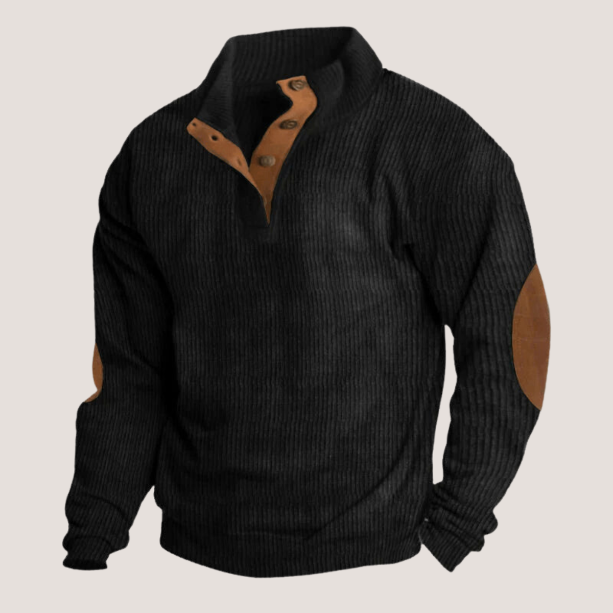 Julián – Jersey de Punto con Cuello Abotonado para Hombre
