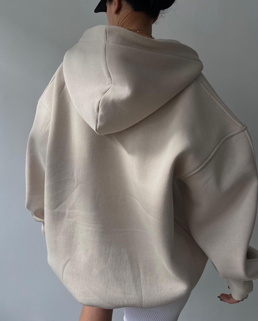 Ariana - Sudadera oversize de mujer con capucha