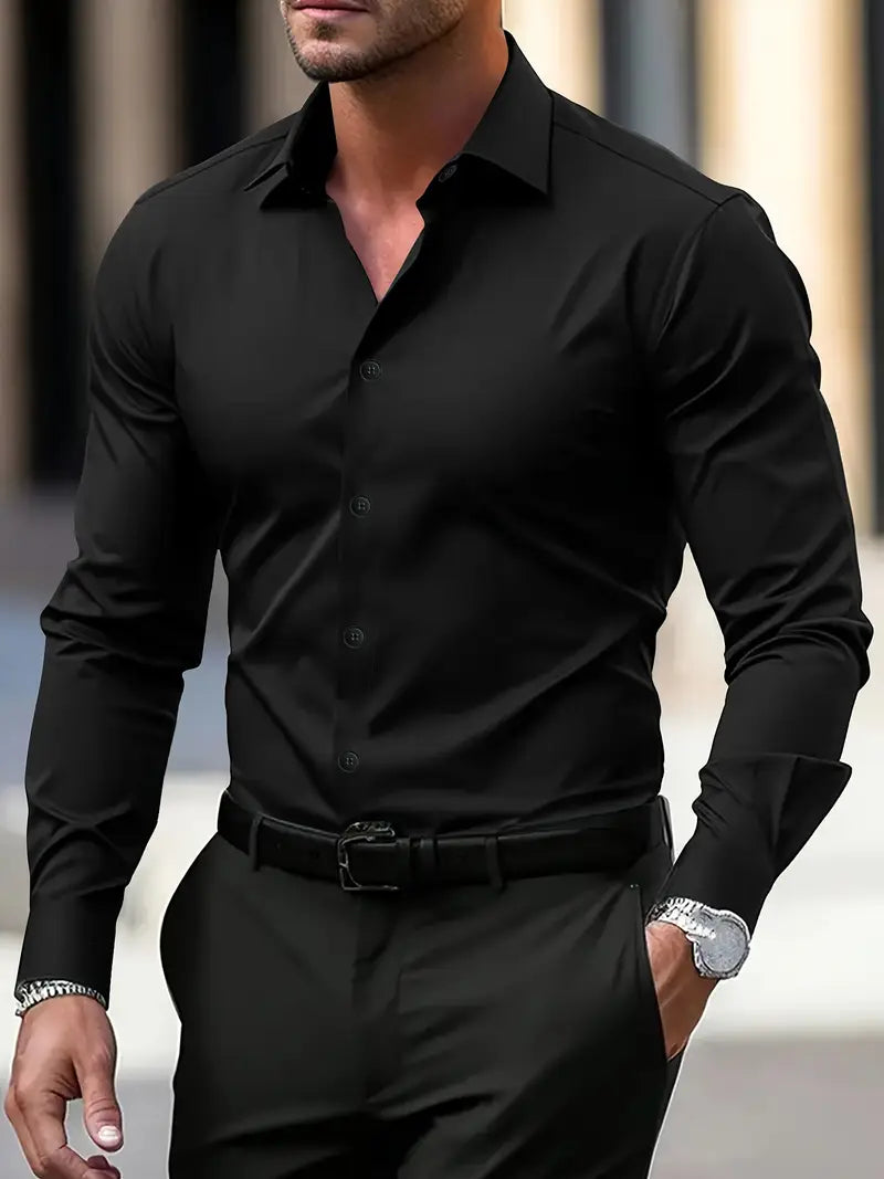 Adrián – Camisa Ajustada Hombre