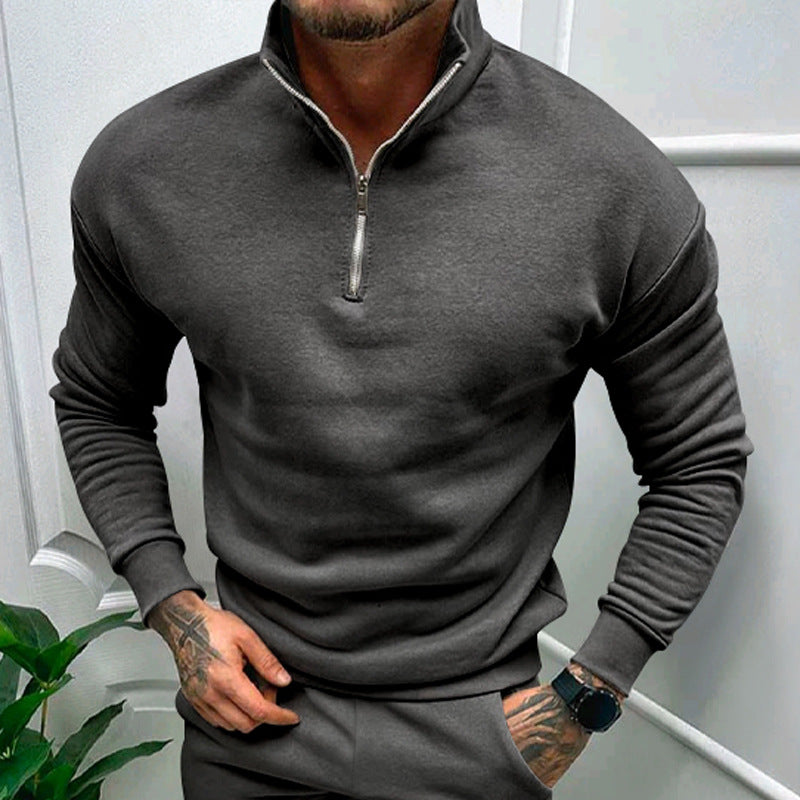 Lucas – Sudadera de Media Cremallera Hombre