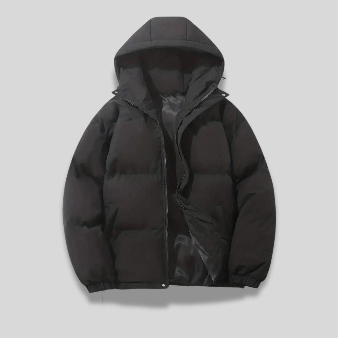 Alejandro - Chaqueta acolchada con capucha para hombre