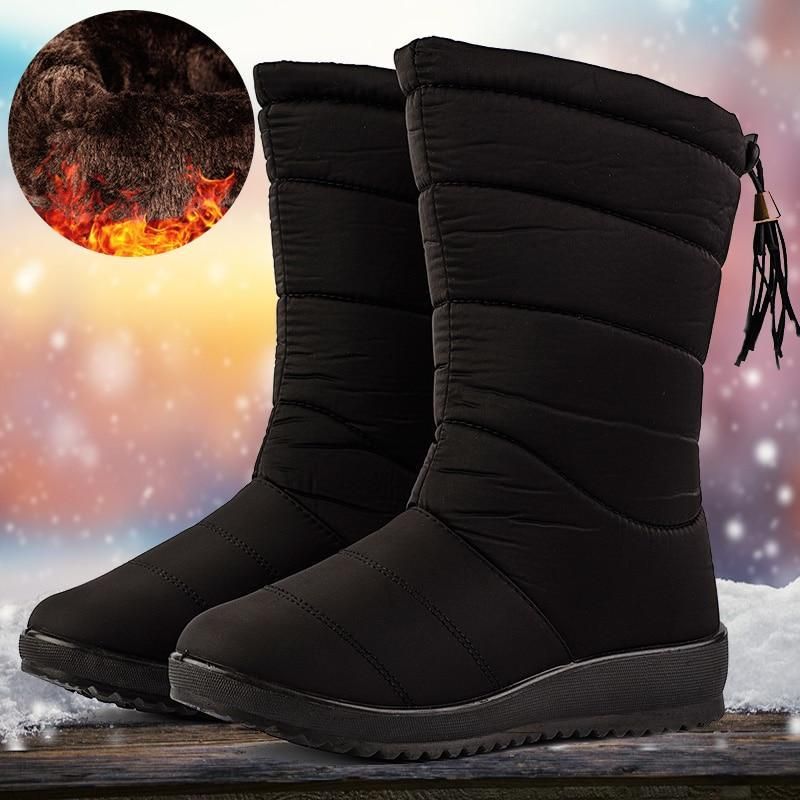 Lucía – Botas Acolchadas de Invierno Mujer