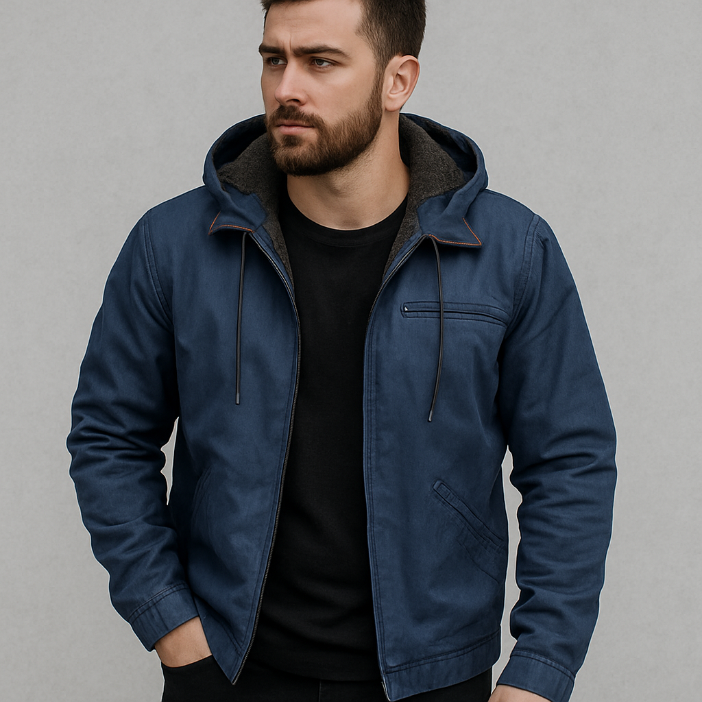 Diego – Chaqueta Casual con Capucha para Hombre