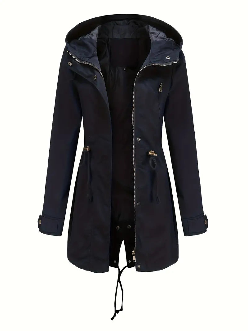 Isabelle - Chaqueta impermeable para mujer con capucha
