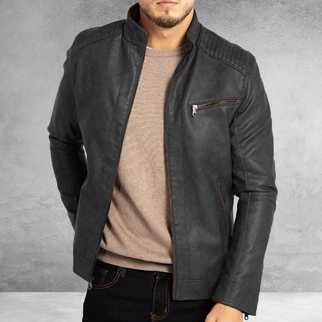 Diego – Cazadora biker hombre
