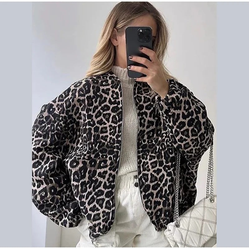 Gabriela - Chaqueta animal print mujer
