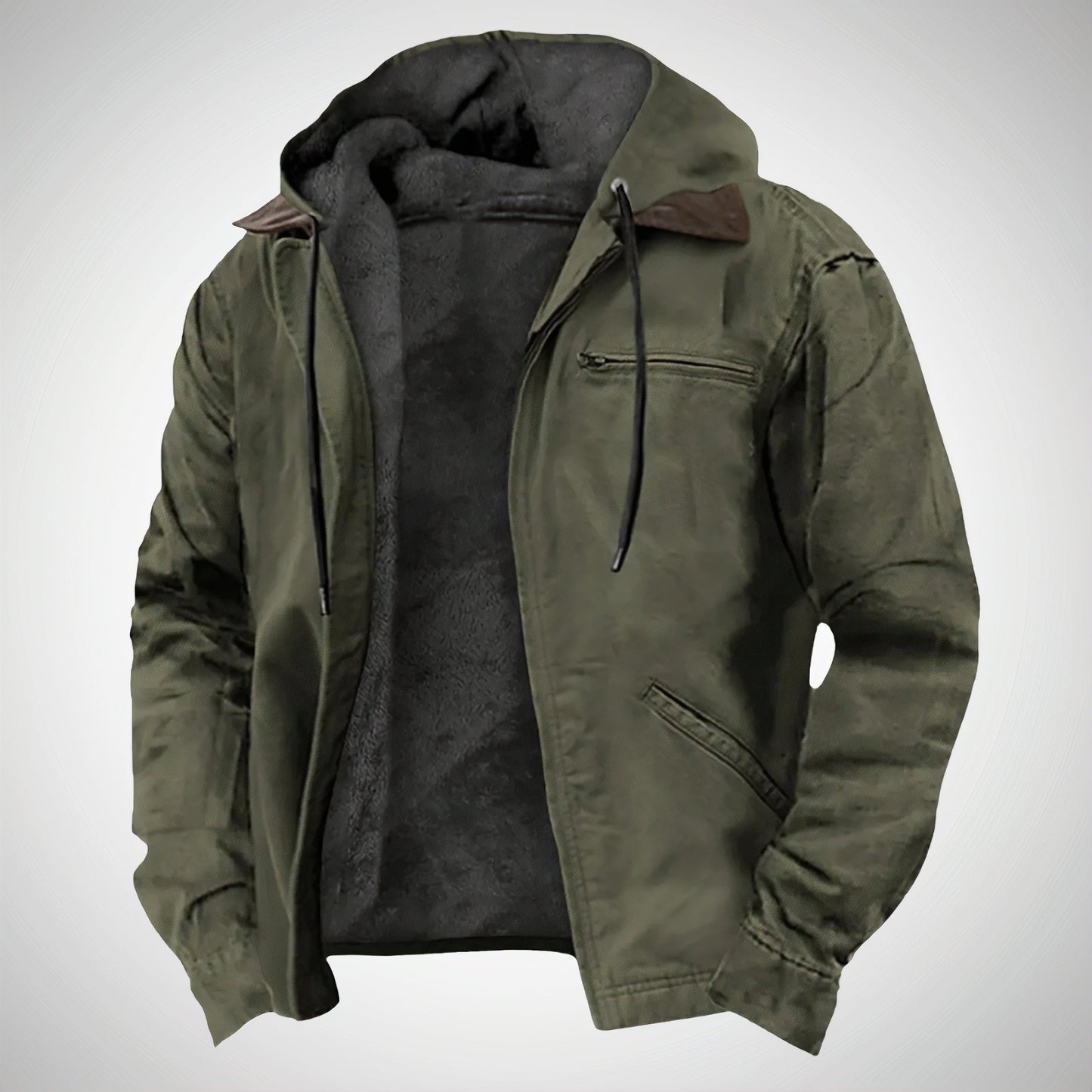 Diego – Chaqueta Casual con Capucha para Hombre