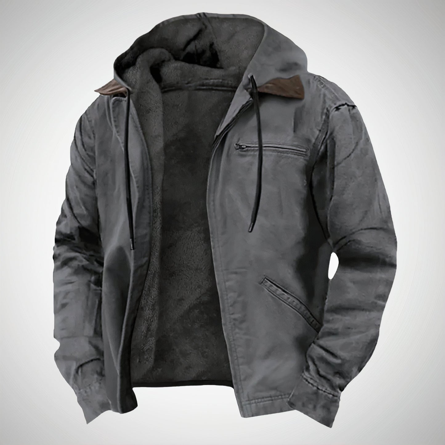 Diego – Chaqueta Casual con Capucha para Hombre