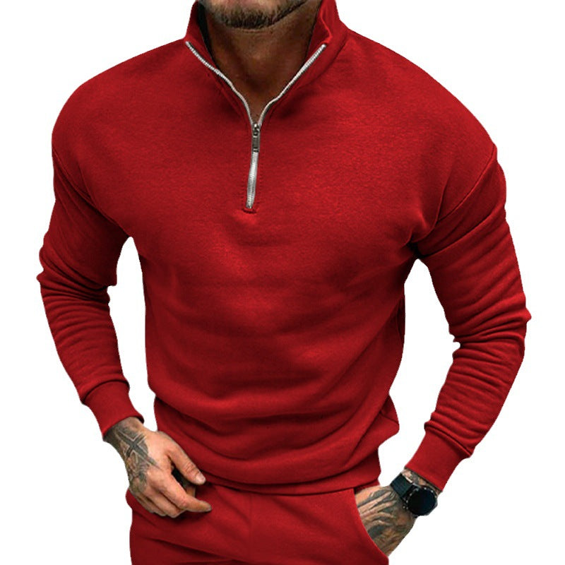 Lucas – Sudadera de Media Cremallera Hombre