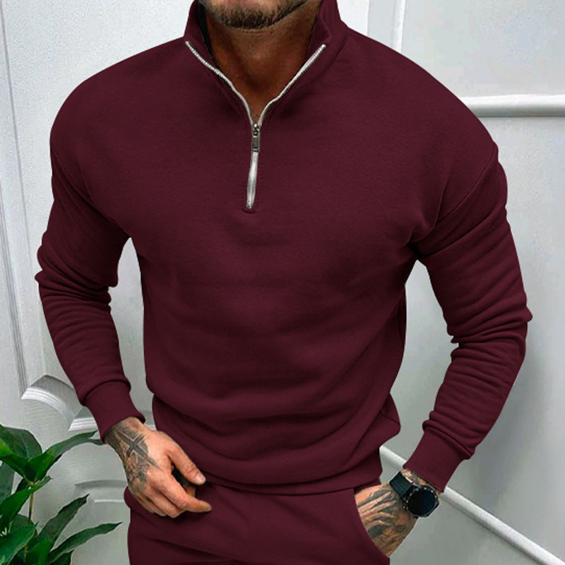 Lucas – Sudadera de Media Cremallera Hombre