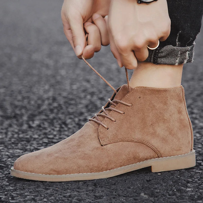 Daniel – Botines de Ante Casual para Hombre