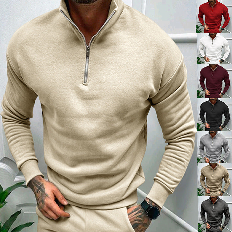 Lucas – Sudadera de Media Cremallera Hombre