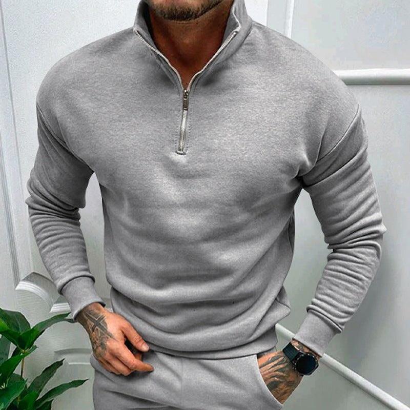 Lucas – Sudadera de Media Cremallera Hombre