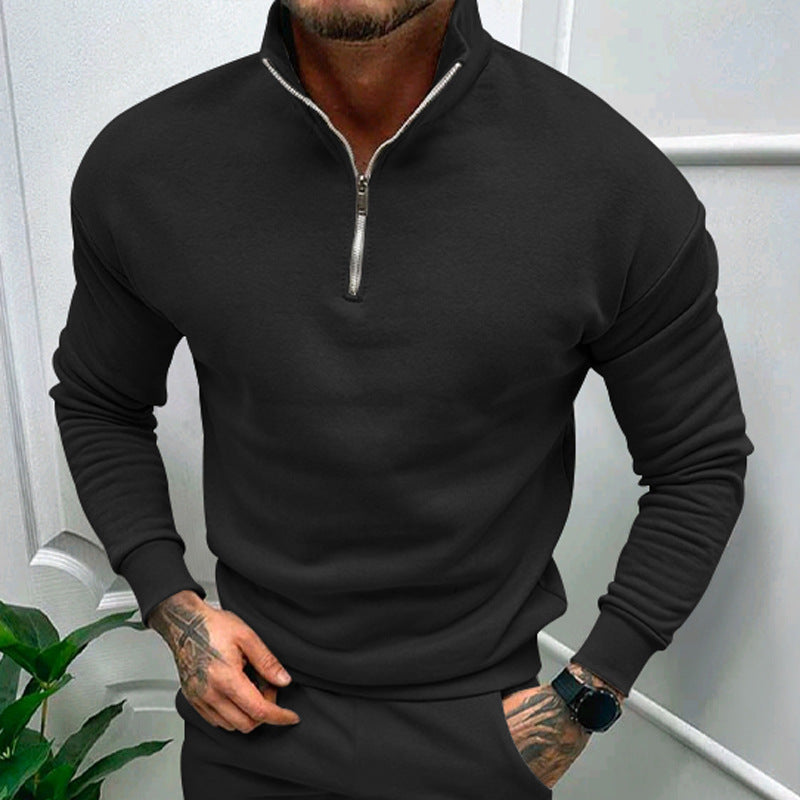Lucas – Sudadera de Media Cremallera Hombre