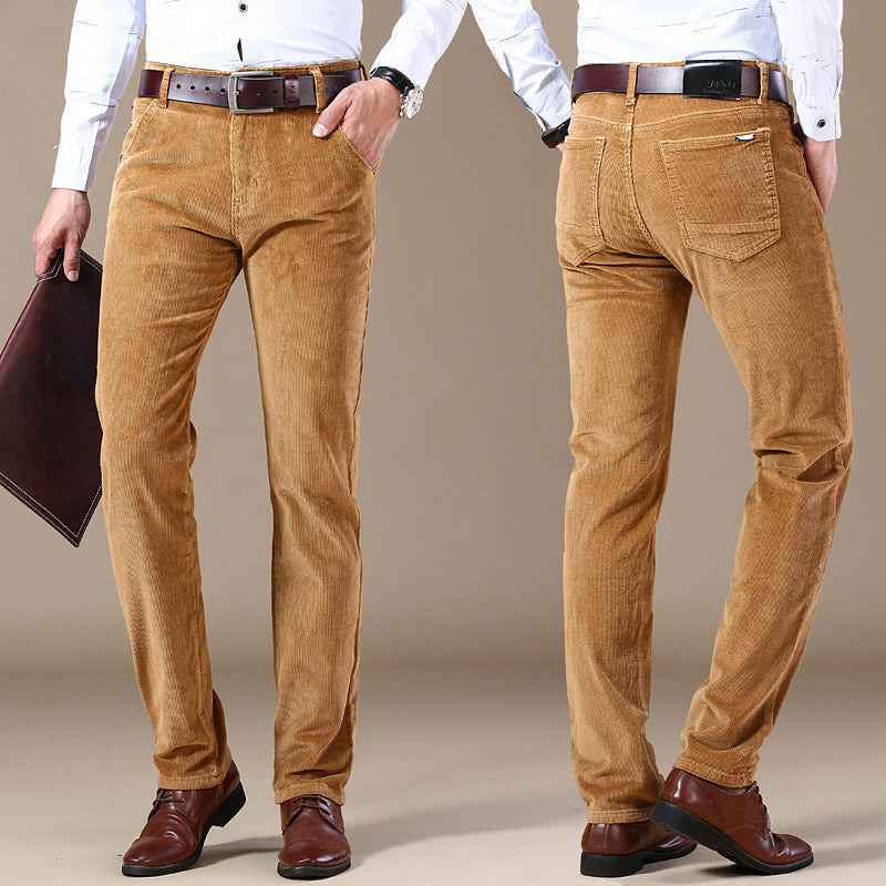 Gabriel - Pantalón de pana para hombre estilo casual