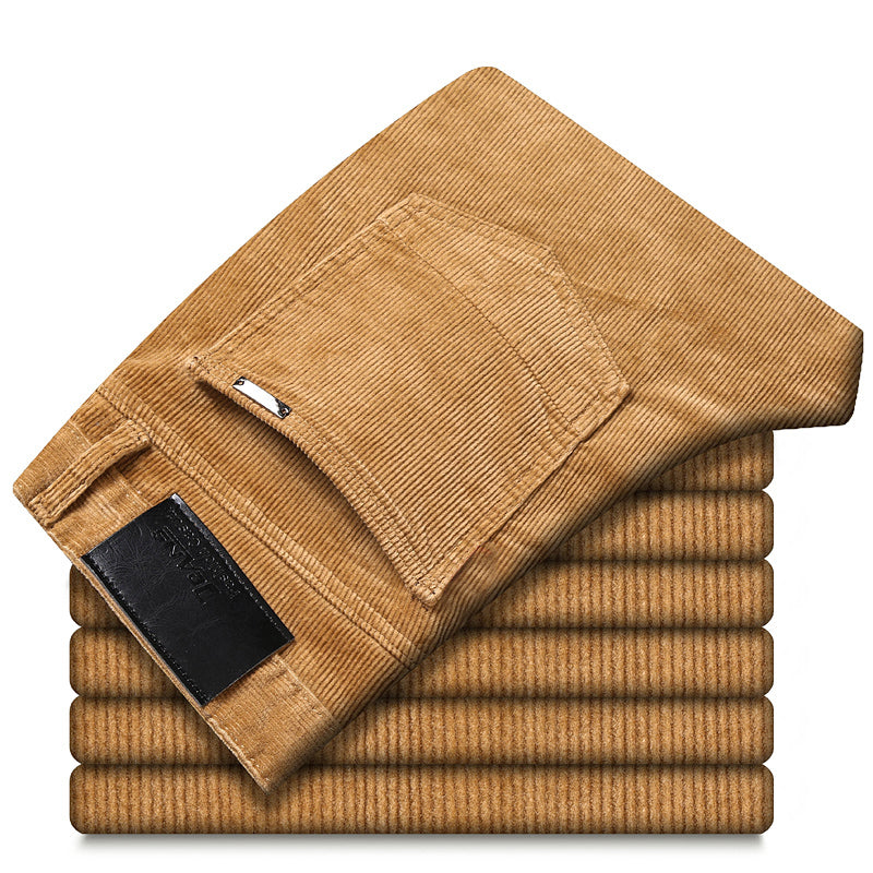 Gabriel - Pantalón de pana para hombre estilo casual
