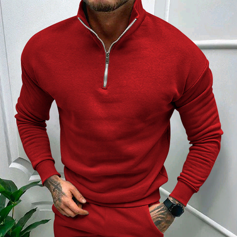 Lucas – Sudadera de Media Cremallera Hombre