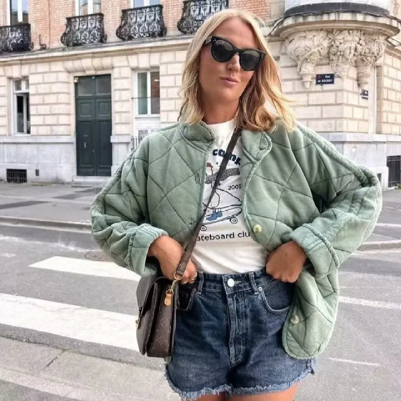 Sofía – Chaqueta acolchada ligera de estilo casual