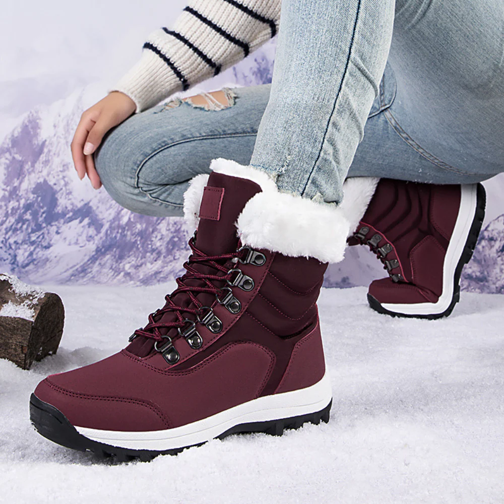 Isabela – Botas de Nieve con Forro de Pelo para Mujer