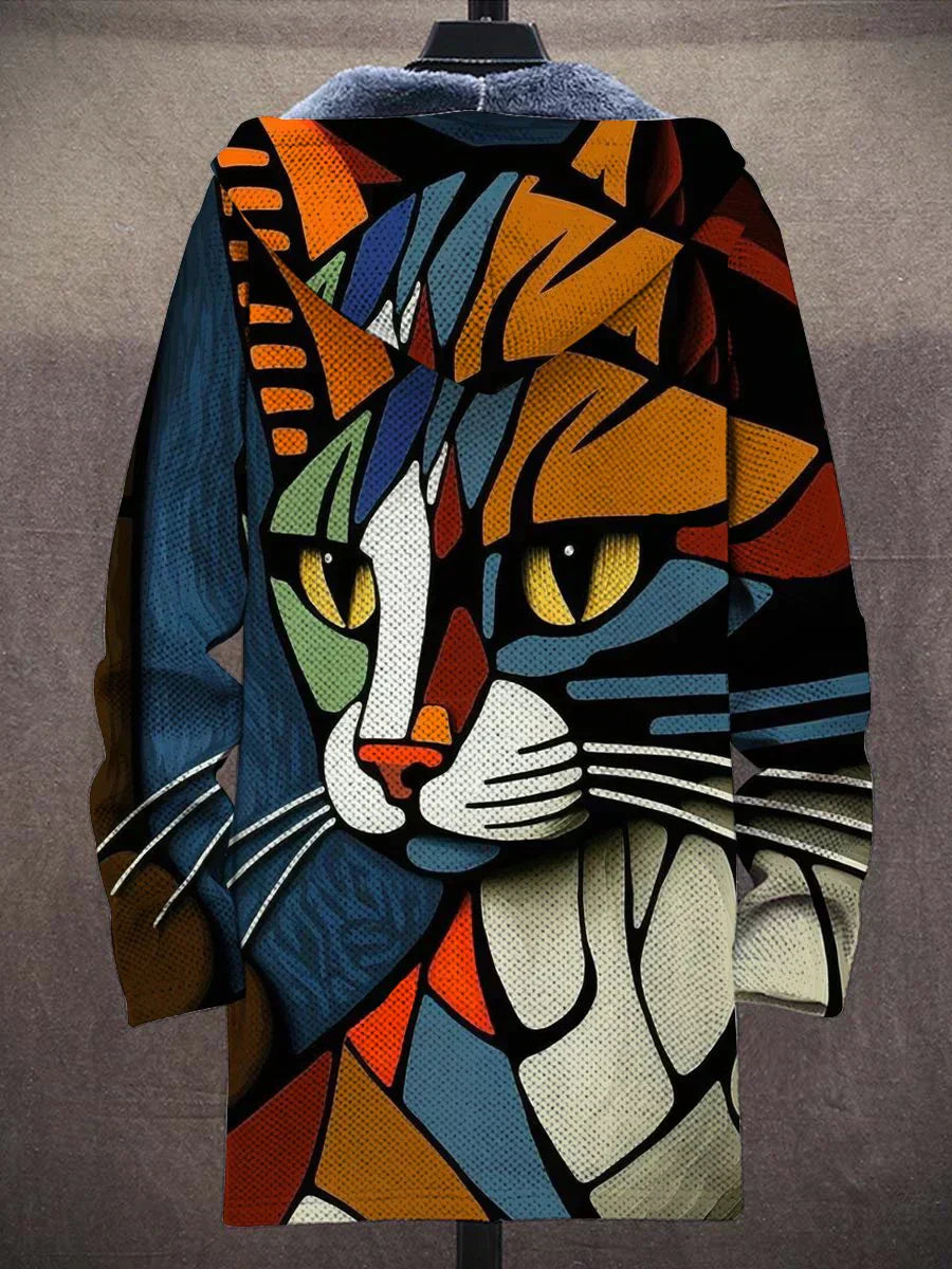 Damián – Chaqueta con Capucha Estampada para Hombre