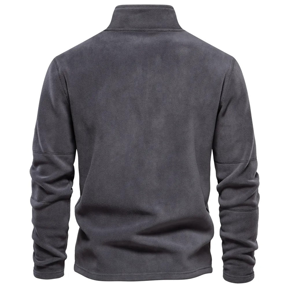 Daniel - Jersey polar con cremallera al cuello hombre