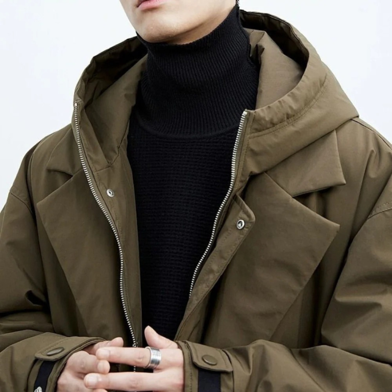 Hugo – Abrigo técnico oversize hombre