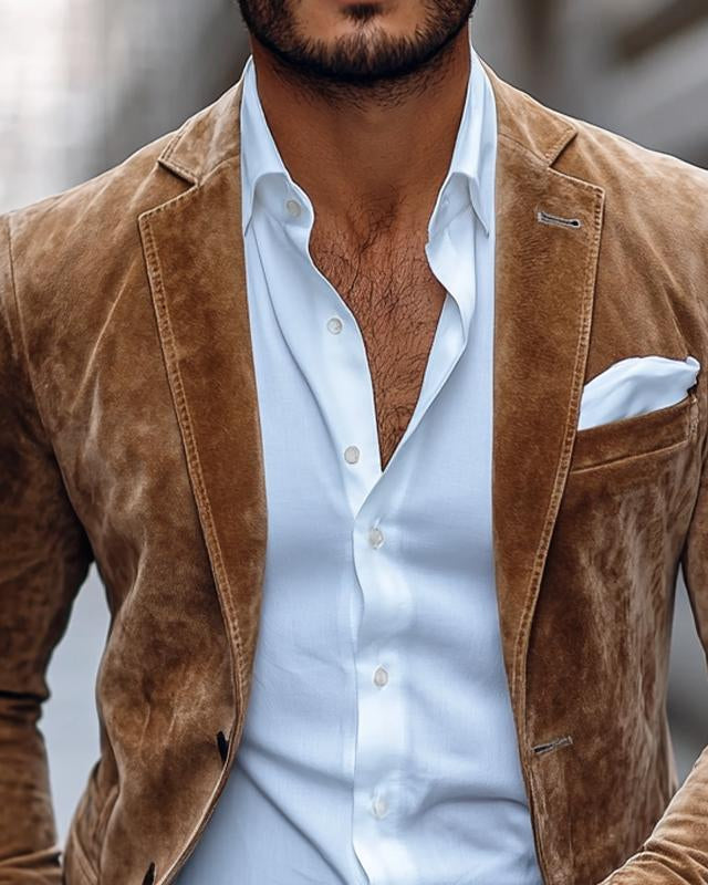 Adrián – Americana de Ante para Hombre