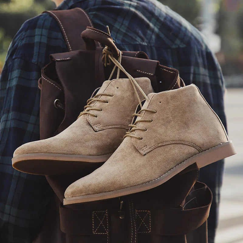 Daniel – Botines de Ante Casual para Hombre