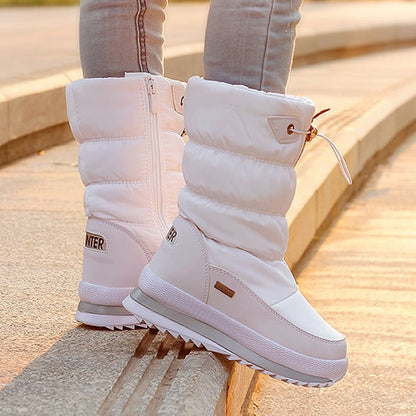 Daniela - Botas de mujer impermeables acolchadas