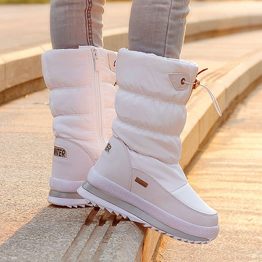 Daniela - Botas de mujer impermeables acolchadas