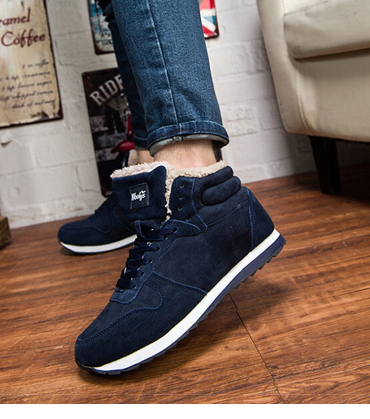 Esteban - Zapatillas de hombre con forro interior cálido
