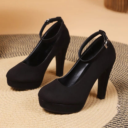 Camila – Tacones de Plataforma con Pulsera para Mujer
