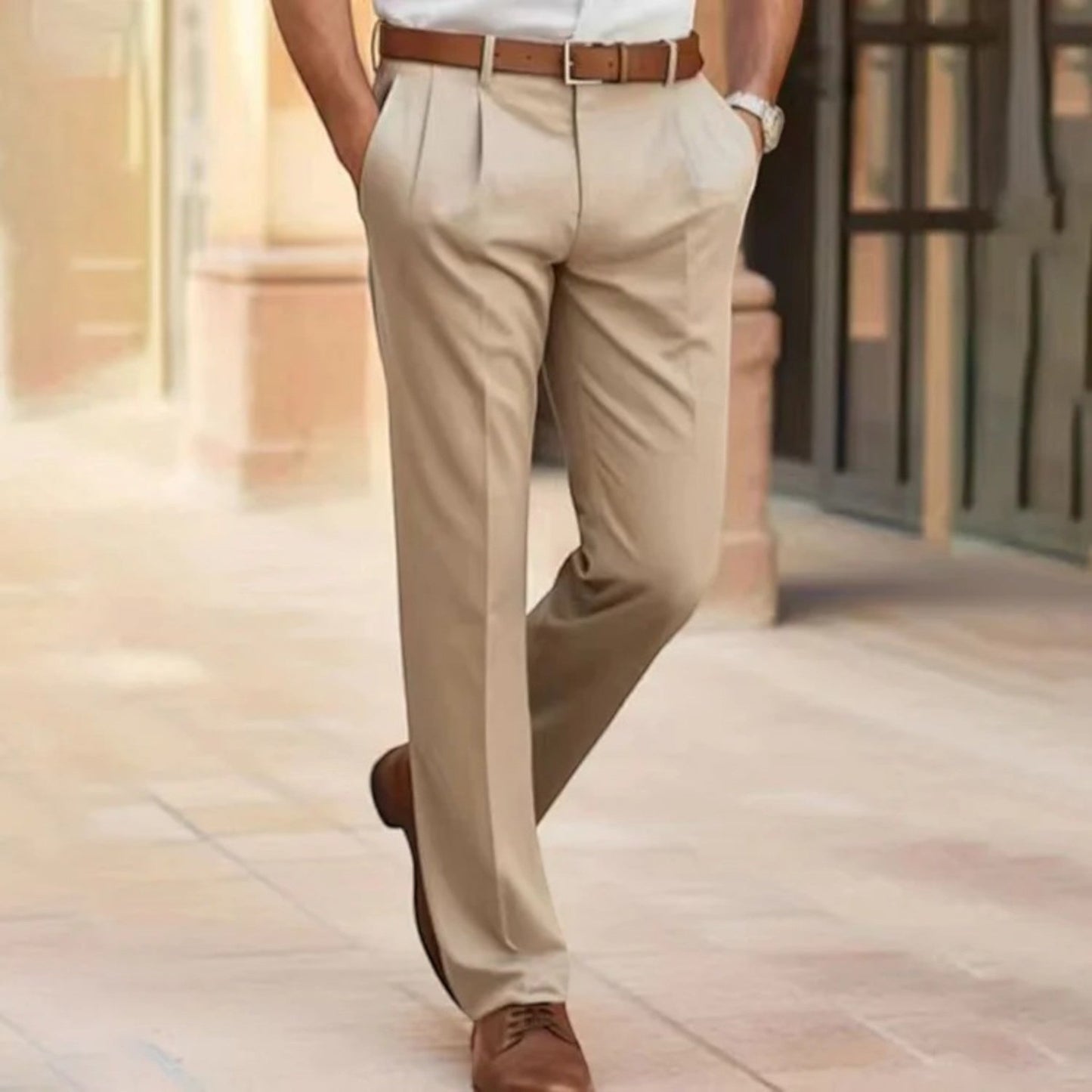 Mateo – Pantalón Casual de Vestir para Hombre