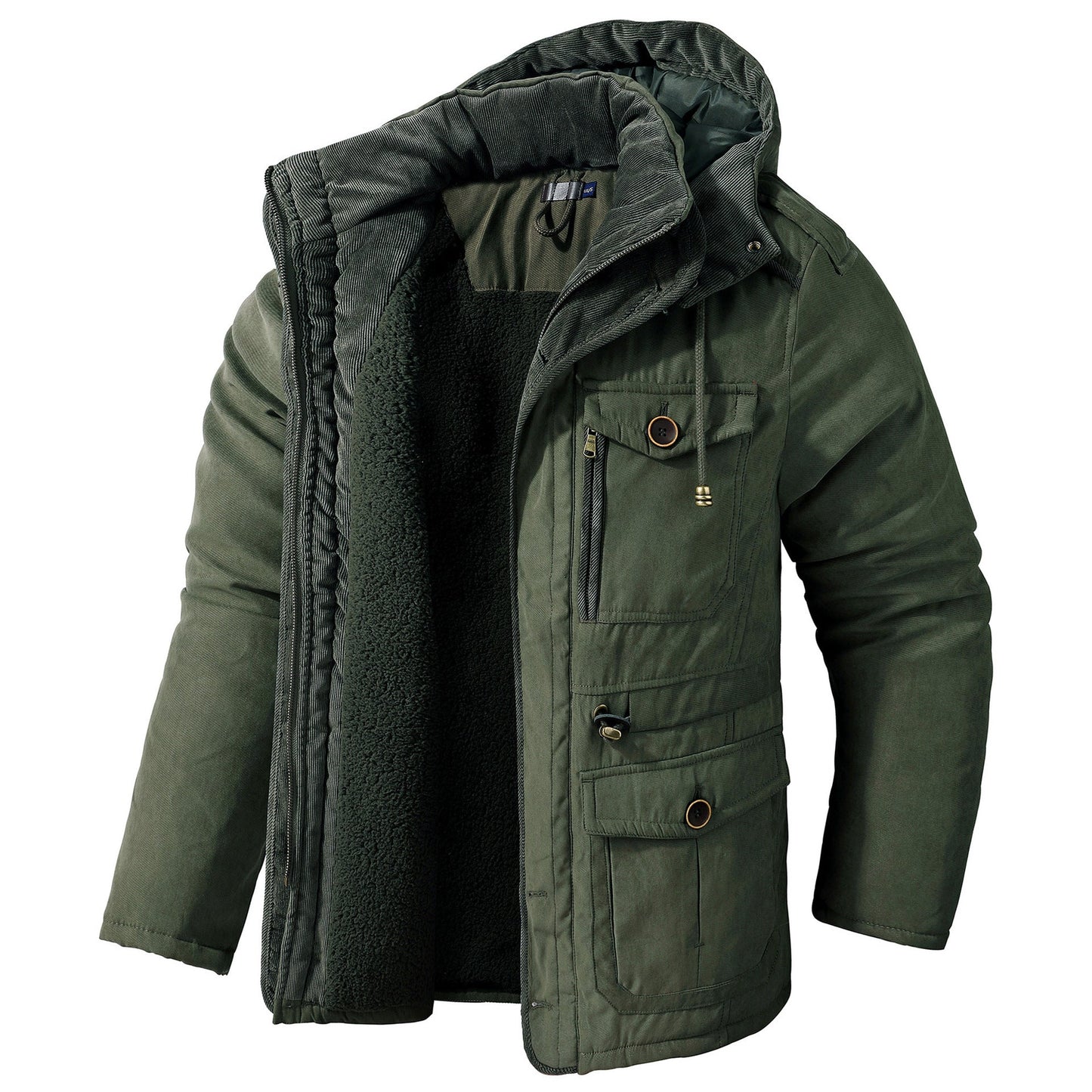 Martín - Chaqueta acolchada para hombre con capucha