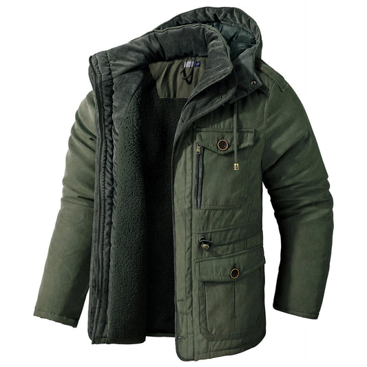 Martín - Chaqueta acolchada para hombre con capucha