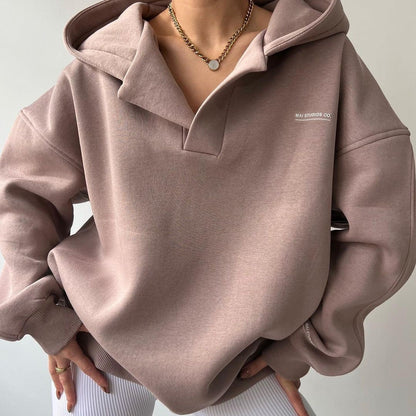 Ariana - Sudadera oversize de mujer con capucha