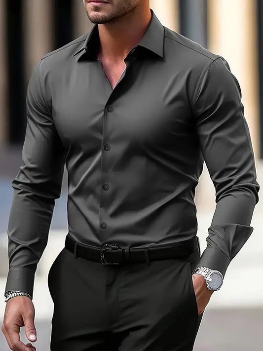 Adrián – Camisa Ajustada Hombre