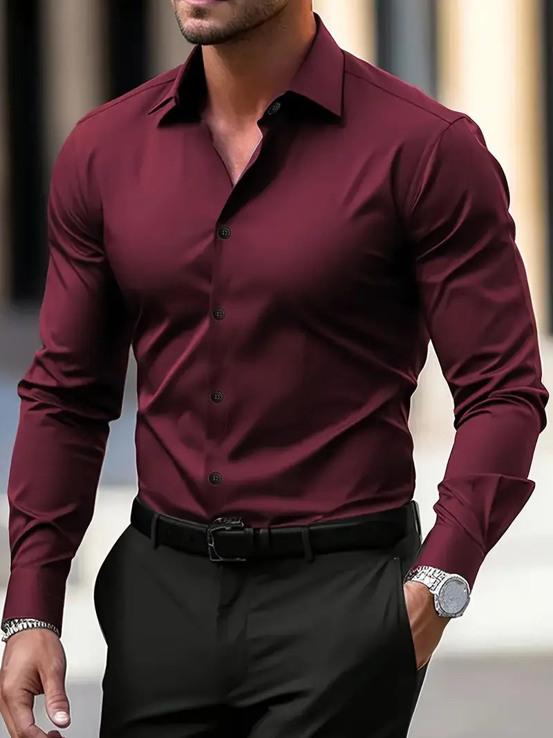 Adrián – Camisa Ajustada Hombre